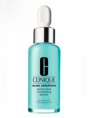 Clinique Anti-Blemish Solutions Acne + Line Correcting Serum New $57 Retail